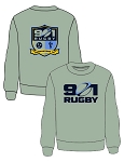 901 RUGBY RUGBY RUSSELL DRI-POWER® FLEECE CREW SWEATSHIRT GRAY